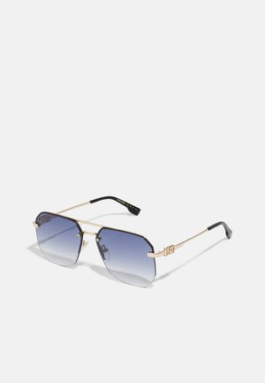 UNISEX - Sunglasses - gold blue