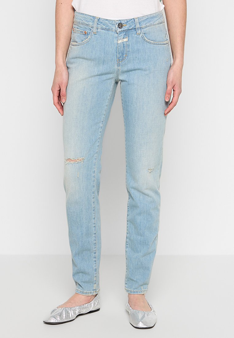 closed Slim fit jeans lichtblauw