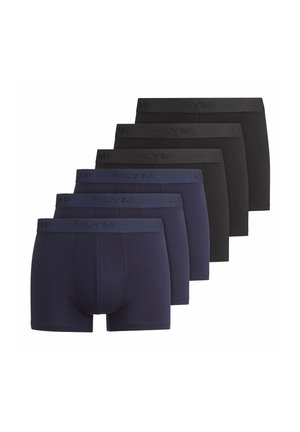 6 Pack - Boxerkalsong - blau schwarz