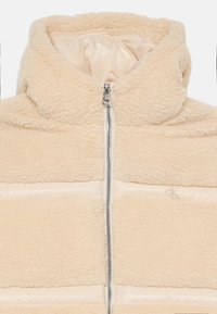 Calvin Klein Jeans SHINY PUFFER JACKET - Fleecejakke - whitecap gray