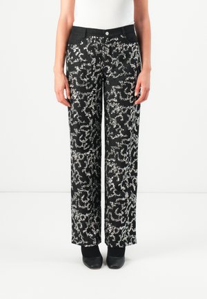 KINSLEY PANT - Egyenes szárú farmer - charcoal