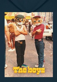 Mira Paris THE BOYZ UNISEX   - Džemperis ar kapuci - dark blue