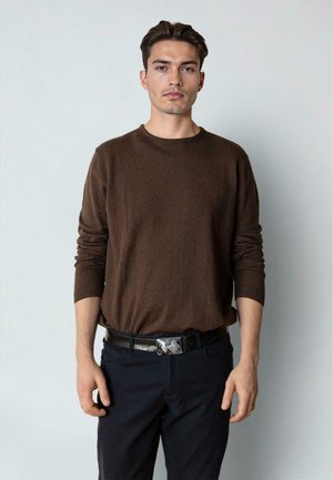 CLAUDE CREWNECK - Neule - brown melange