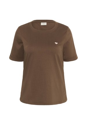 Kaffe Curve, KCART - T-shirt imprimé - carafe pale mauve heart