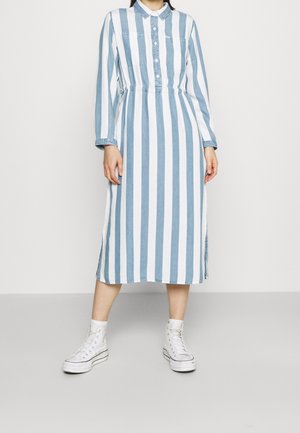 Shirt dress - blue
