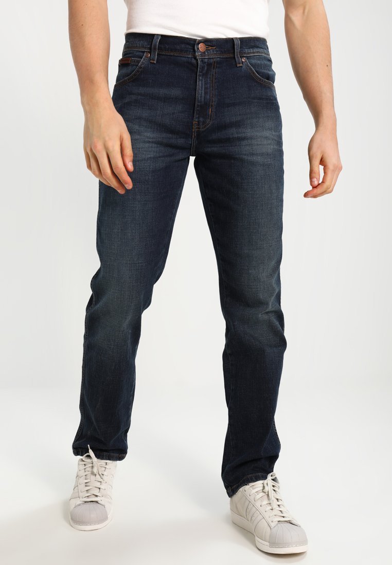 Wrangler TEXAS STRETCH - Vaqueros rectos - tint/blue denim -