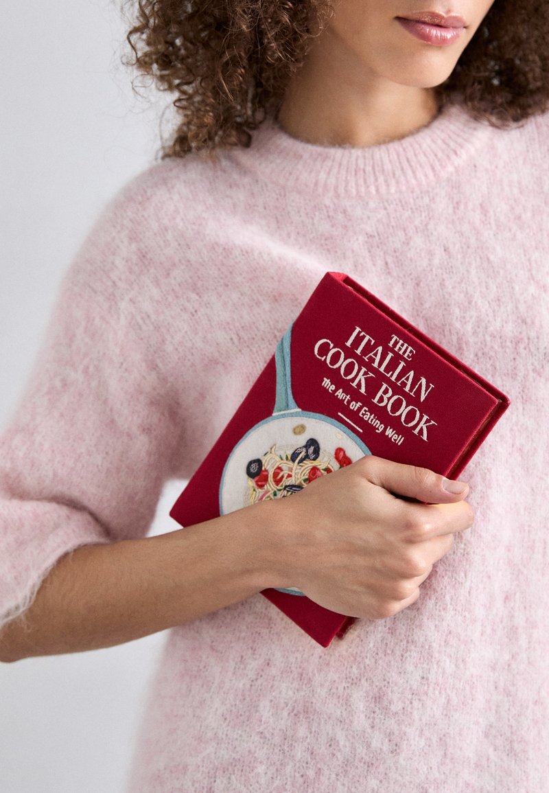 Olympia Le-Tan BOOK CLUTCH ITALIAN COOK BOOK - Clutches - bordeaux latim