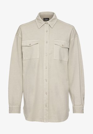 Užsagstoma palaidinė - greige