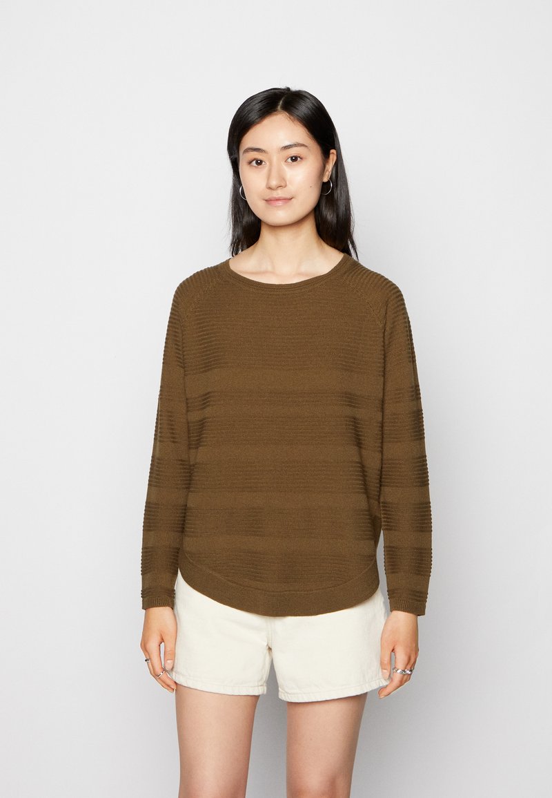 Damen Strickjacken | ONLY CAVIAR NOOS Strickpullover dark olive/dunkelgrün - YI84710 Damen Strickjacken | ONLY CAVIAR NOOS Strickpullover dark olive/dunkelgrün - YI84710