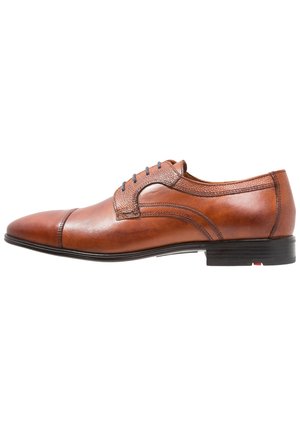 ORWIN - Veterschoenen - cognac