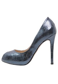 MAI PIÙ SENZA Lodičky s otevřenou špičkou - metallic blue