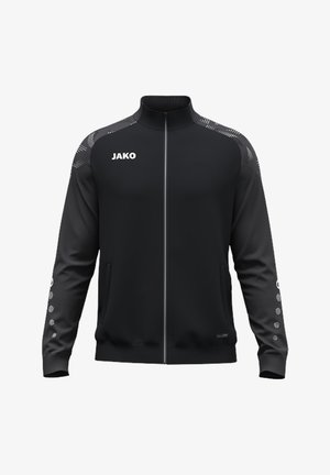 JAKO, JAKO SONIC TRAININGSJACKE KIDS FUSSBALL - TEAMSPORT TEXTIL - JACKEN - Veste de survêtement - schwarzgrau