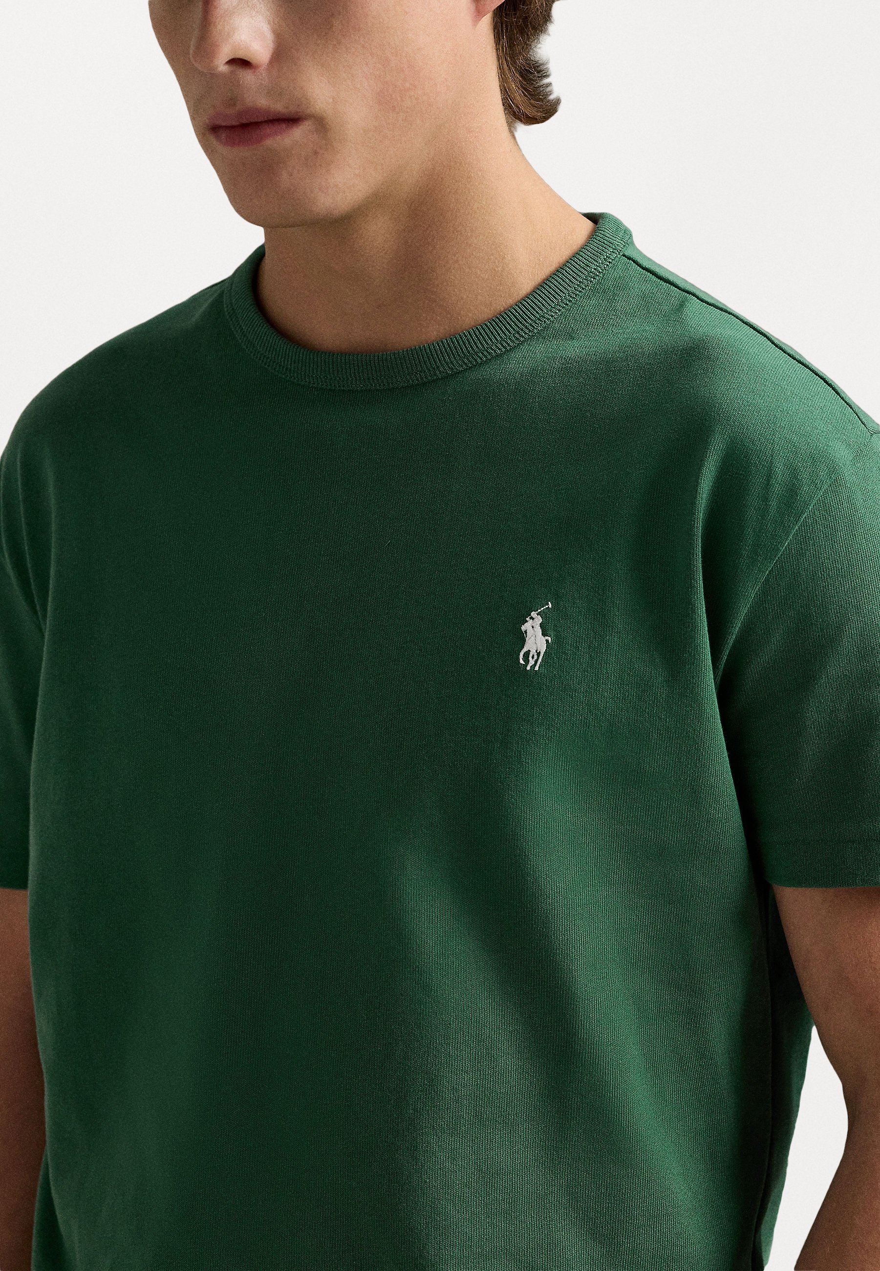 ★★POLO RALPH LAUREN★★ Classic Fit Jersey T-Shirt Green M CLASSIC FIT STRIPED JERSEY T-SHIRT POLO RALPH LAUREN | T