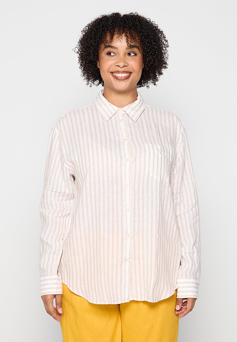 Gant Overhemdblouse zandkleur