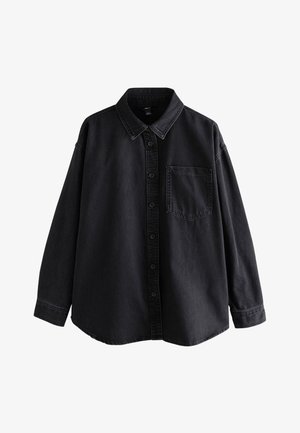 Next Nööpidega pluus - black