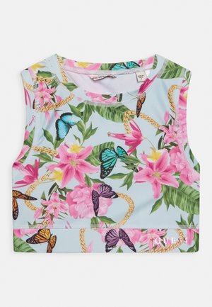 JUNIOR ACTIVE BRA - Top - green floral butterf