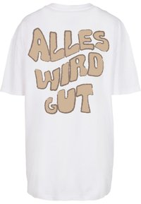 Merchcode T-shirt print - white