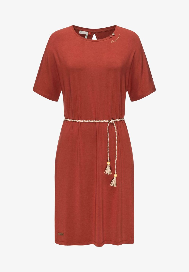 Ragwear KASS - Jerseykleid - braun