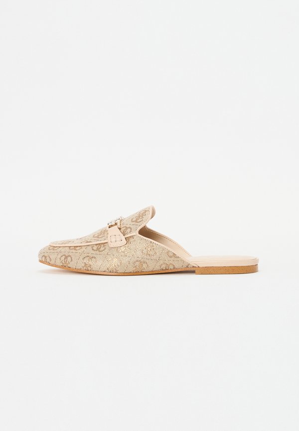 BOMMY - Pantolette flach - gold