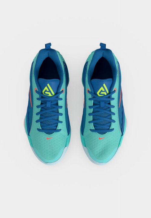 Nike GIANNIS IMMORTALITY 5 UNISEX - Basketball shoes - hyper turquoise/hyper orange/star blue/black/volt — photo 5