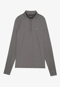FOOTBALL TRAINING QUARTER ZIP TOP - Longsleeve - dark grey