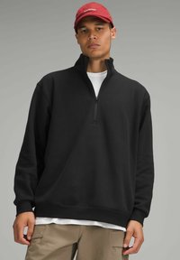 STEADY STATE HALF-ZIP - Fleece trui - black
