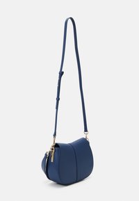Tommy Hilfiger HERITAGE SADDLE BAG - Rankinė - fossil blue