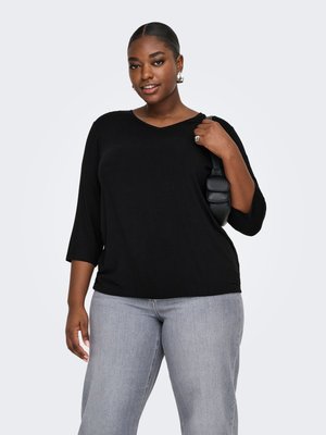 ONLY Carmakoma CARLINA - Langærmet T-shirt - black