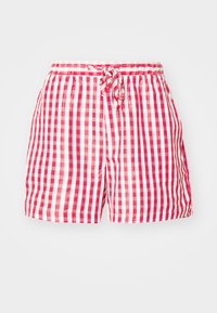Sister Jane STABLES GINGHAM UNISEX - Kratke hlače - red