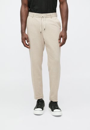 PERIN - Broek - dark beige