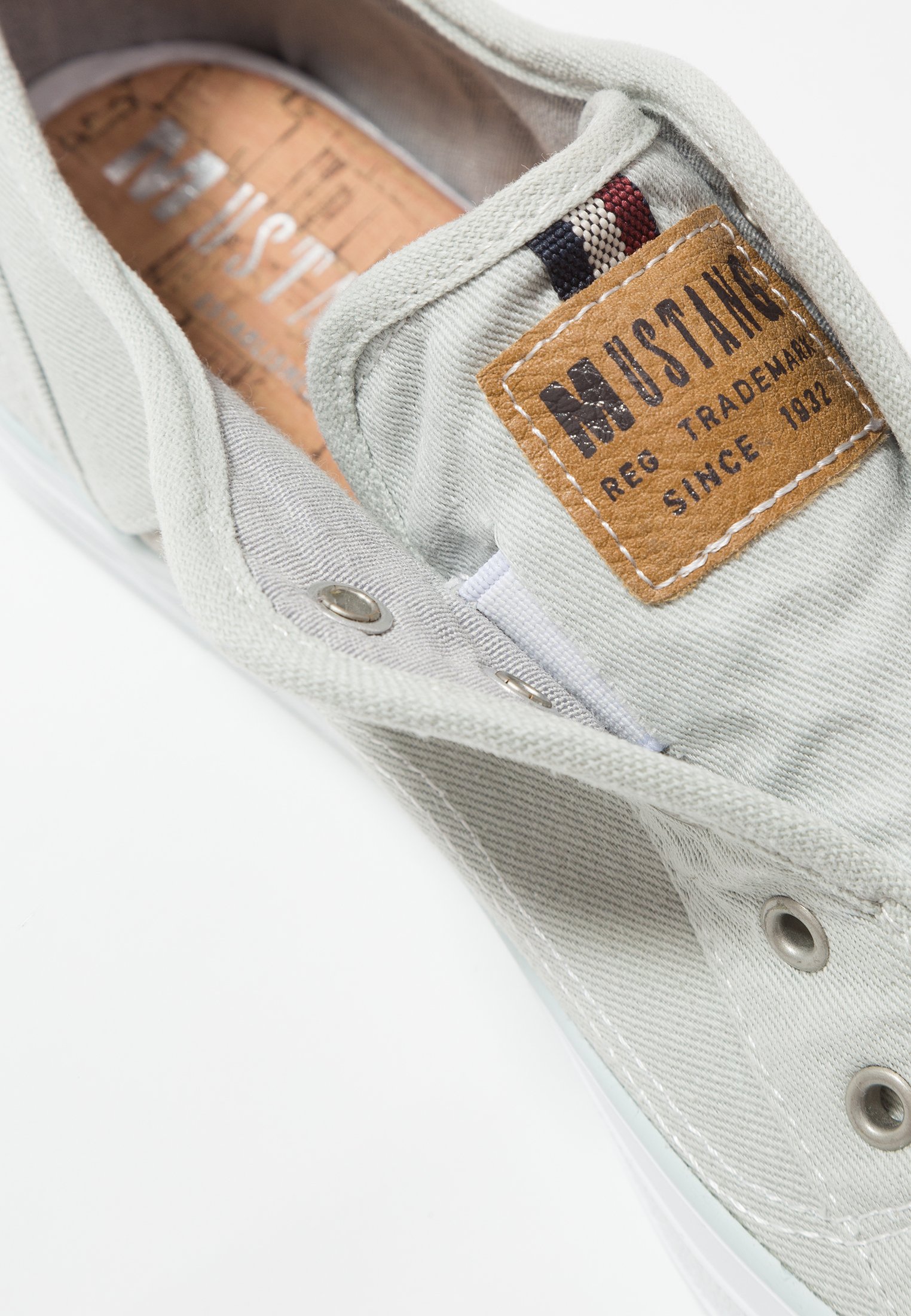 Mustang Instappers - silbergrau/grijs - Zalando.nl