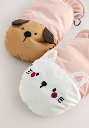 Next Moufles - pink cream character