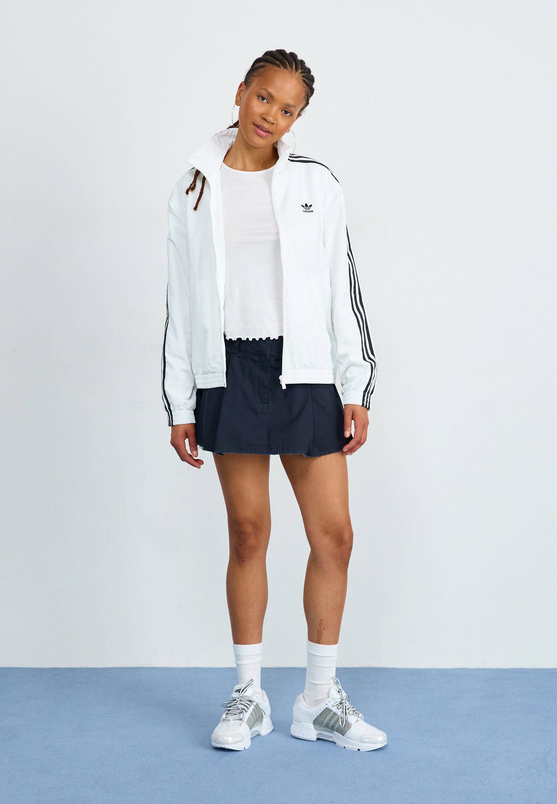 adidas Originals CLIMACOOL 1 - Sneakers low - white/matte silver