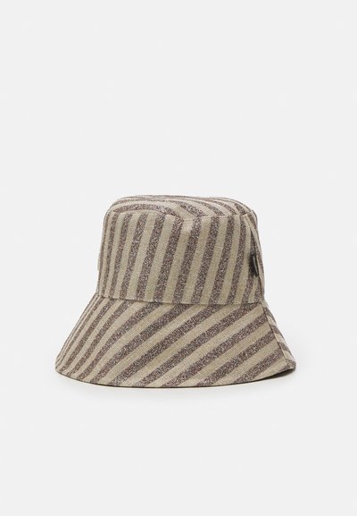 Borsalino BUCKET LOGO BANDIERINA UNISEX - Šešir - beige
