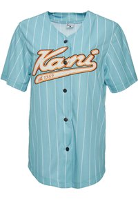 VARSITY PSYCHEDELIC BASEBALL  - Camicetta - light blue white