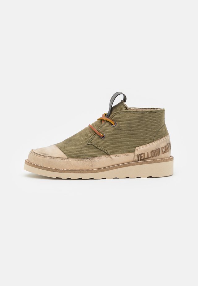 WINGS - Casual snøresko - green