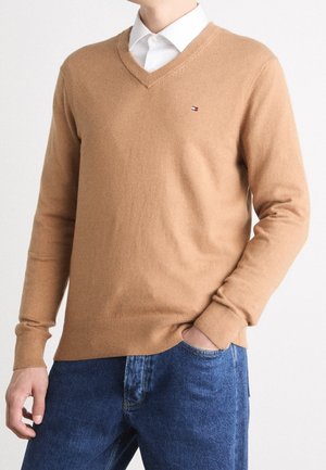Tommy Hilfiger, Pullover - camel
