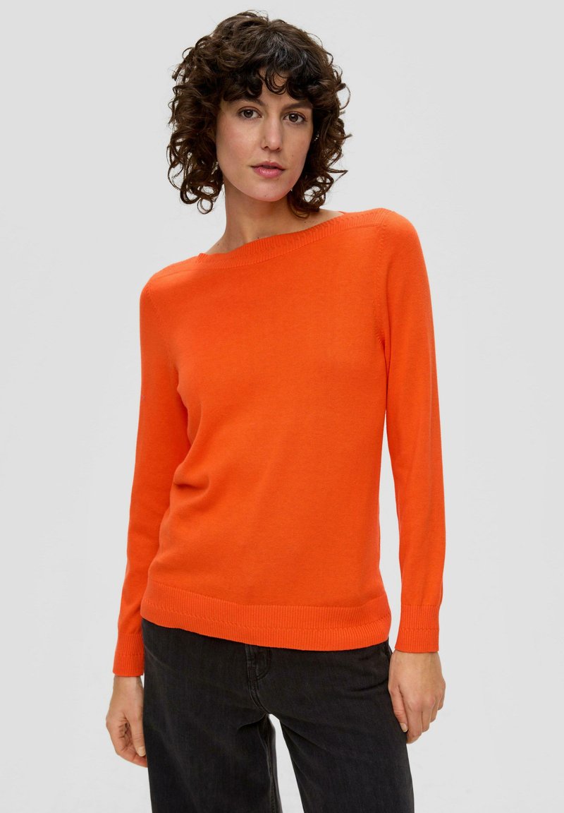 s.Oliver Strickpullover - orange