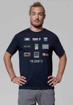 VIDEOGAMES - Print T-shirt - french navy