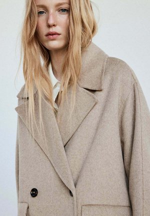 Mango, ADULT - Classic coat - light brown