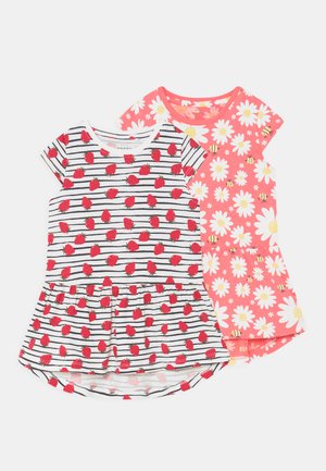 NMFVIGGA DRESS 2 PACK - Vestito di maglina - georgia peach