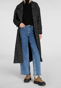 Oui Trenchcoat - mottled black