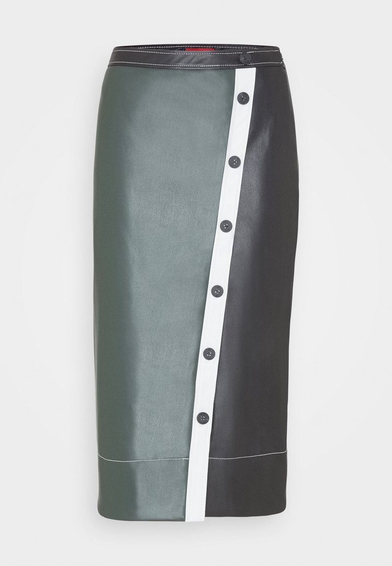 STAUD Wikkelrok groen