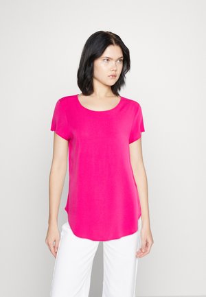 Vero Moda VMBECCA PLAIN - Μπλούζα - pink yarrow
