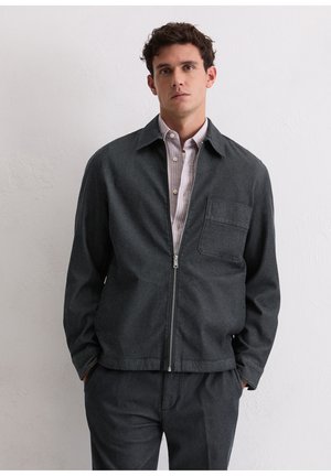 MIT REISSVERSCHLUSS  - Lichte jas - dark blue