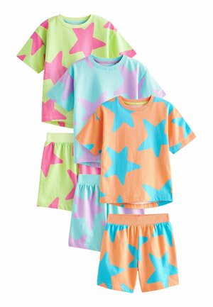 3 PACK  REGULAR FIT SET - Nattøj sæt - multi pastel stars
