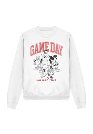 Disney, MICKEY  FRIENDS GAME DAY - Sweatshirt - white