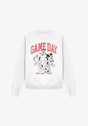 Disney, MICKEY FRIENDS GAME DAY - Sweatshirt - white