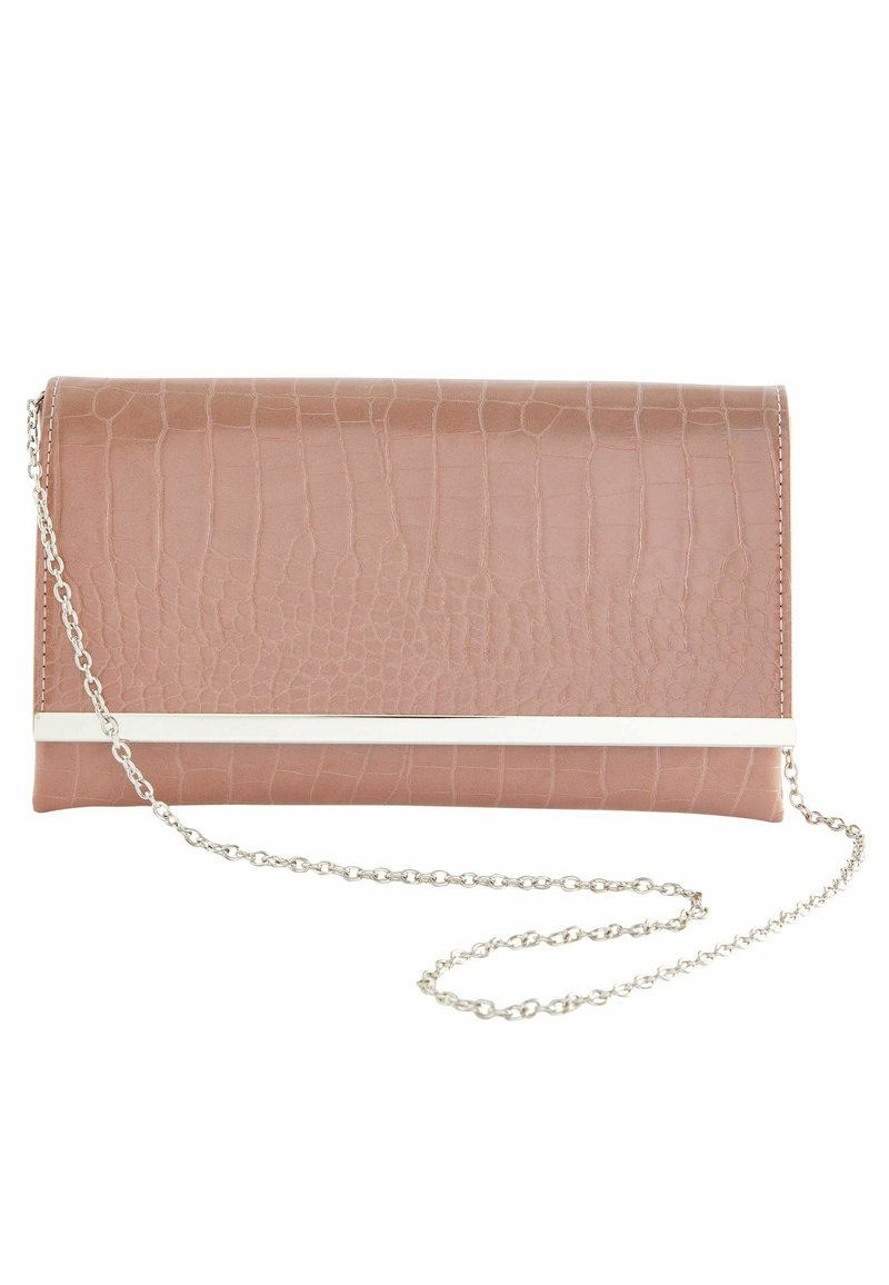 Next DETACHABLE STANDARD - Clutches - mink brown croc