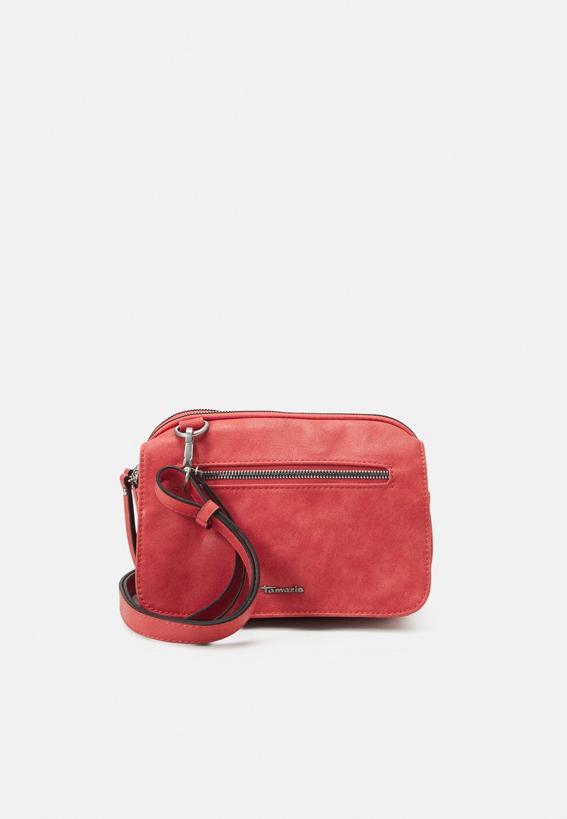 Tamaris Handtasche Glenn Beutel - Dunkelrote Umhängetasche Mit Verstellbarem Riemen